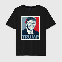 Мужская футболка оверсайз Trump