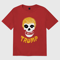 Футболка оверсайз мужская Misfits Trump, цвет: красный