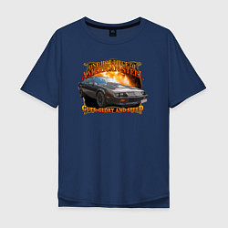 Мужская футболка оверсайз Маслкар Chevrolet Camaro 1983 года