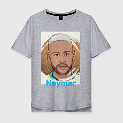 Мужская футболка оверсайз Neymar Jr 10