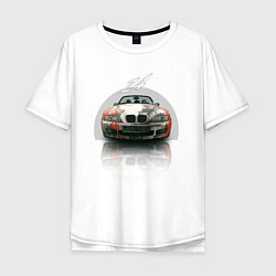 Мужская футболка оверсайз Немецкий люксовый автомобиль BMW Z4