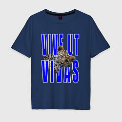 Мужская футболка оверсайз Vive ut vivas