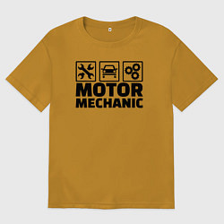 Мужская футболка оверсайз Mechanic