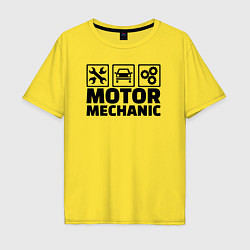 Мужская футболка оверсайз Mechanic
