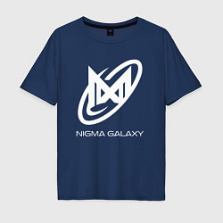 Мужская футболка оверсайз Nigma Galaxy logo