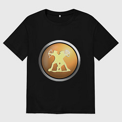 Футболка оверсайз мужская Скифия Rome: Total War, цвет: черный