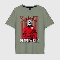 Мужская футболка оверсайз Slipknot Corey