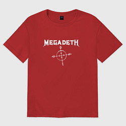 Мужская футболка оверсайз Megadeth: Cryptic Writings