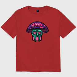 Мужская футболка оверсайз MF Doom mushroom