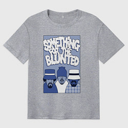 Футболка оверсайз мужская Cypress hill - blunted, цвет: меланж