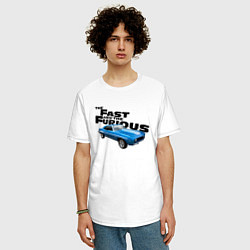 Футболка оверсайз мужская Chevrolet Camaro SS, цвет: белый — фото 2