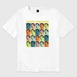 Футболка оверсайз мужская Twenty Tarantino, цвет: белый