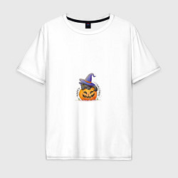 Мужская футболка оверсайз ХэллоуиН для праздника