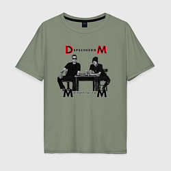 Мужская футболка оверсайз Depeche Mode 2023 Memento Mori - Dave & Martin 02