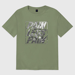 Мужская футболка оверсайз Legs day