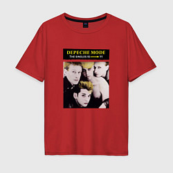 Мужская футболка оверсайз Depeche Mode - The Singles 81-85