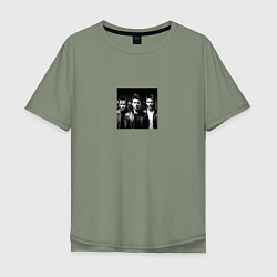 Мужская футболка оверсайз Muse - музыкальная группа