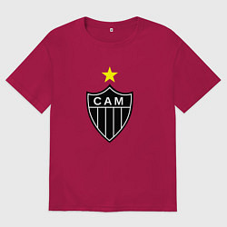 Мужская футболка оверсайз Атлетико Минейро