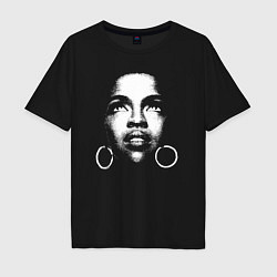 Мужская футболка оверсайз Lauryn Hill
