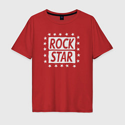 Мужская футболка оверсайз Star rock