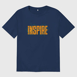 Мужская футболка оверсайз Inspire