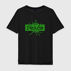 Мужская футболка оверсайз Depeche Mode - Peace bk