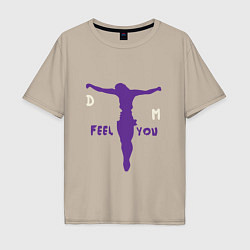 Мужская футболка оверсайз Depeche Mode - I Feel You