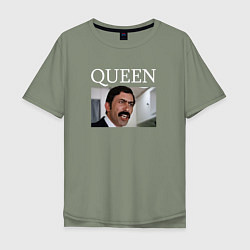 Мужская футболка оверсайз Queen - Mimino мем