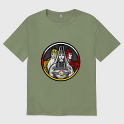 Мужская футболка оверсайз Ирон адам