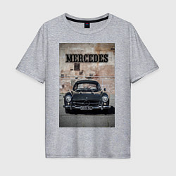 Мужская футболка оверсайз Mercedes-Benz 300SL