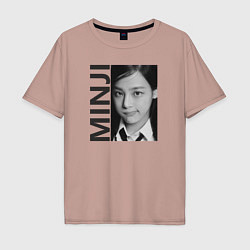 Мужская футболка оверсайз Minji k-star