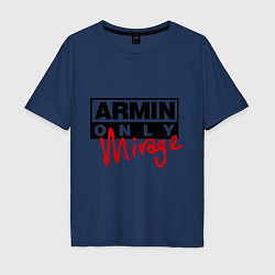 Футболка оверсайз мужская Armin Only: Mirage, цвет: тёмно-синий