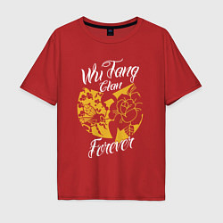 Мужская футболка оверсайз Wu tang clan forever