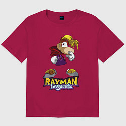 Мужская футболка оверсайз Rayman - legends