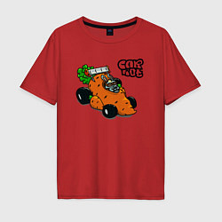 Мужская футболка оверсайз Carrot mobile racing