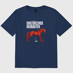 Мужская футболка оверсайз Einstrzende Neubauten - Horse