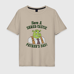 Мужская футболка оверсайз Shrek: Father Day