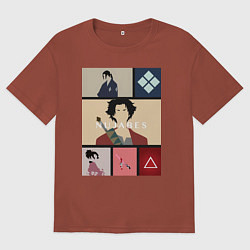 Мужская футболка оверсайз Самурай Чамплу Мугэн