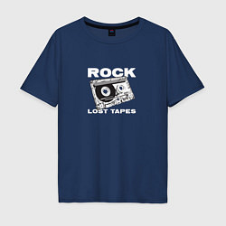 Мужская футболка оверсайз Rock lost tapes