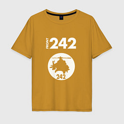 Мужская футболка оверсайз Front 242 - Copter
