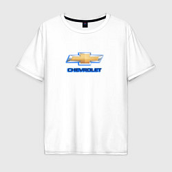Мужская футболка оверсайз Chevrolet brend auto