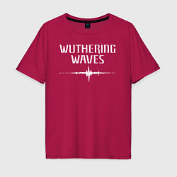 Мужская футболка оверсайз Wuthering Waves Frequency