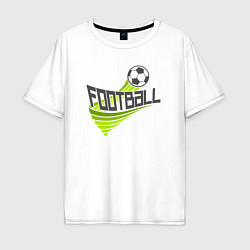 Мужская футболка оверсайз Football game