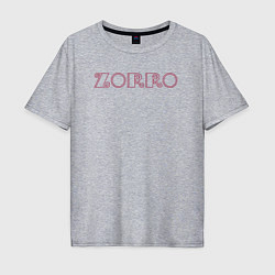 Мужская футболка оверсайз Zorro
