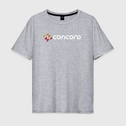 Мужская футболка оверсайз Concord logo game