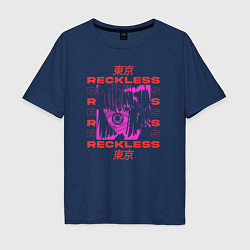 Мужская футболка оверсайз Reckless