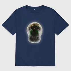 Мужская футболка оверсайз Ведьма из леса