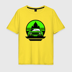 Мужская футболка оверсайз Nissan skyline retro style