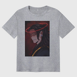 Мужская футболка оверсайз Сугуру Гэто нимб