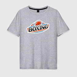 Мужская футболка оверсайз Boxing team